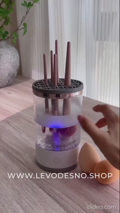 ✨ Električni čistač i sušač četkica za šminku